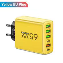 Chargeur USB multiport 65 W à charge rapide